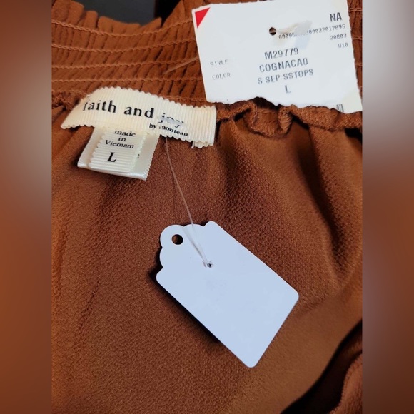 Brown Button Up - Picture 3 of 6